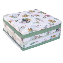 TINEO Maxi Tapis Malin Jungle Buddies 5 en 1 - Evolutif - Déhoussable