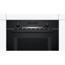 Four combiné micro-ondes Encastrable - BOSCH SER4 - CMA583MB0 Noir -