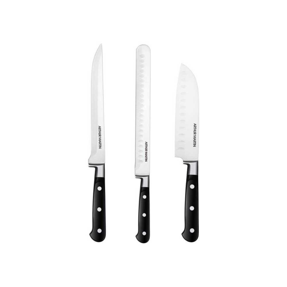 Set de couteaux - ARTHUR MARTIN - AMC1586 - Ensemble de couteaux - 3 p