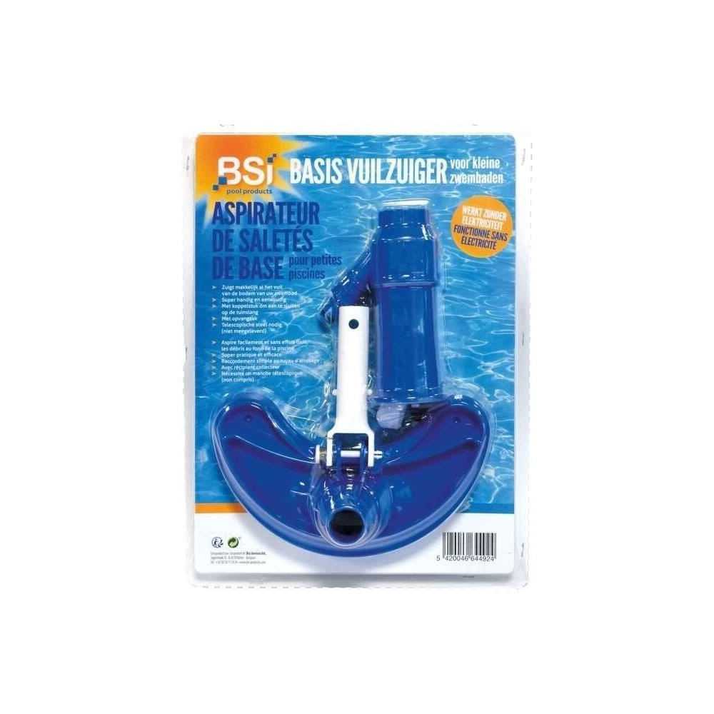 Aspirateur de fond manuel - BSI - Avec sa poche pour les détritus de