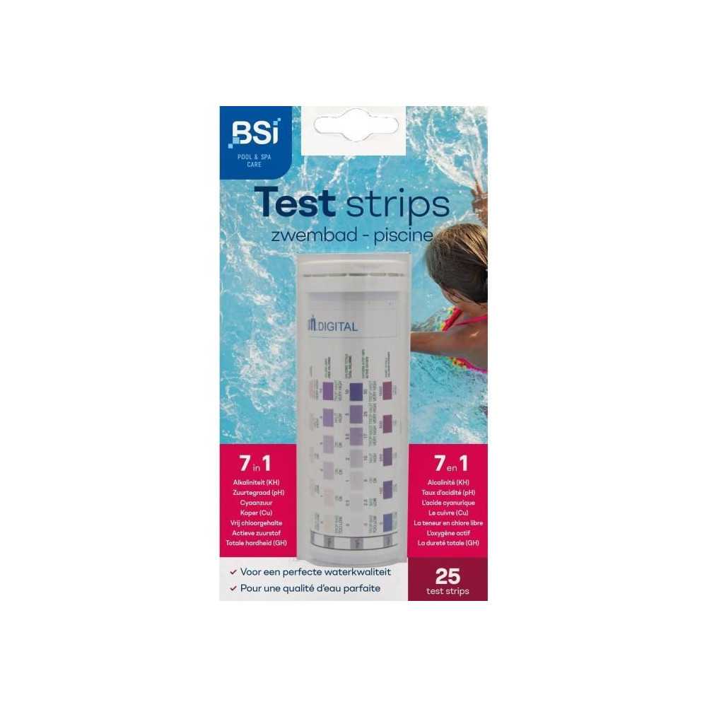 Bandelettes de test - BSI - Mesure la qualité de l'eau - Test Strips