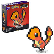 MEGA-Pok?mon-Salam?che-Coffret de construction r?tro 349 pi?ces - MEG