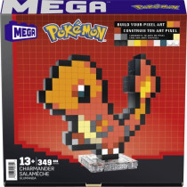 MEGA-Pok?mon-Salam?che-Coffret de construction r?tro 349 pi?ces - MEG