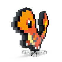 MEGA-Pok?mon-Salam?che-Coffret de construction r?tro 349 pi?ces - MEG