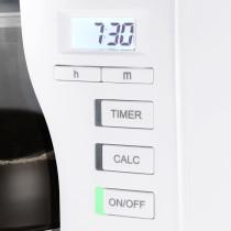 Cafetiere filtre - Melitta - Look V Timer 1025-07 - 1,25L - 10 tasses