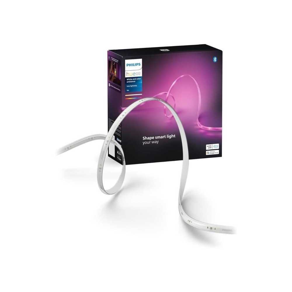 Kit de base ruban LED - PHILIPS HUE - Lightstrip 5 metres Smart LED po