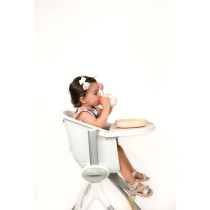 BEABA Gourde bébé/enfant en silicone, BabySqueez' 2 en 1, 2 embouts