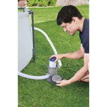 Filtre a cartouche - Bestway - 1 249 L/h - Type II - Pour piscines de
