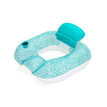 Bouée gonflable - BESTWAY - Kool longe - Vinyle - Adulte - Blanc/Bleu