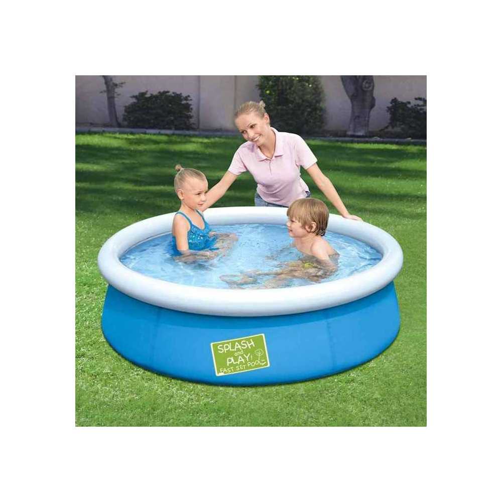 Piscine Gonflable - Bestway - My First Pool - Ø152x38 cm - Tri-tech -