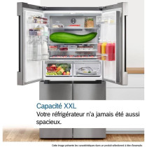 Réfrigérateur américain - BOSCH SER6 - KAD93AIDP - Machine a glaço