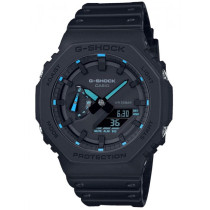 Montre - CASIO - G-Shock - Noir et Bleu résiné