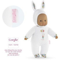 Poupon - COROLLE - Pti'Coeur Lapin Blanc - 30 cm - Des 9 mois