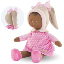 Doudou - COROLLE - Miss Rose Reves d'Étoiles - 25 cm - Des la naissan