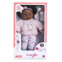 Poupon - Corolle - Bébé Calin Caroline - 30 cm - Corps souple - Acce