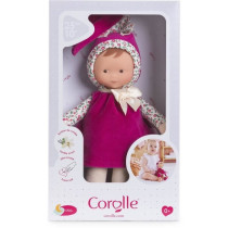 Doudou - COROLLE - Miss Rose Grenadine - 25 cm - senteur vanille - des