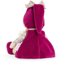 Doudou - COROLLE - Miss Rose Grenadine - 25 cm - senteur vanille - des
