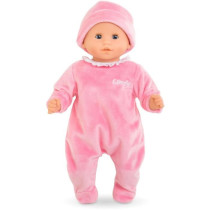 Pyjama Rose et Bonnet - COROLLE - Vetements - Pour Poupon 30cm - Des 1