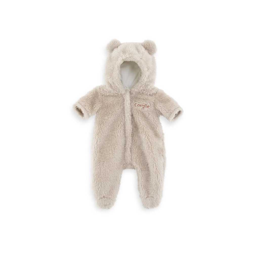 Pilote Ourson - COROLLE - Vetement - Pour Poupon 30cm - Des 18 mois