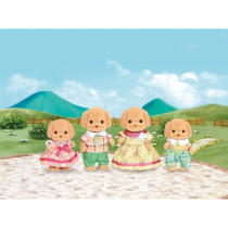 SYLVANIAN FAMILIES - Famille Caniche - 4 personnages - Mixte - A parti