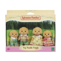 SYLVANIAN FAMILIES - Famille Caniche - 4 personnages - Mixte - A parti