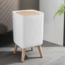 Poubelle sur pied de salle de bain push - MALMO SQUARE - KITCHEN MOVE