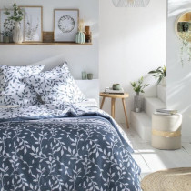 Parure de lit - TODAY Flower garden - 260x240 cm - 2 personnes - coton