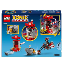 LEGO 76995 Sonic Le Hedgehog L'Évasion de Shadow, Jouet de Moto, Figu