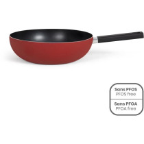 Premier Chef - Wok 32 cm - LIVOO - MEP156R - Antiadhésif sans PFOA ni