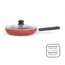 Sauteuse 26 cm - LIVOO - MEP153R - Antiadhésif sans PFOA ni PFOS - Ma