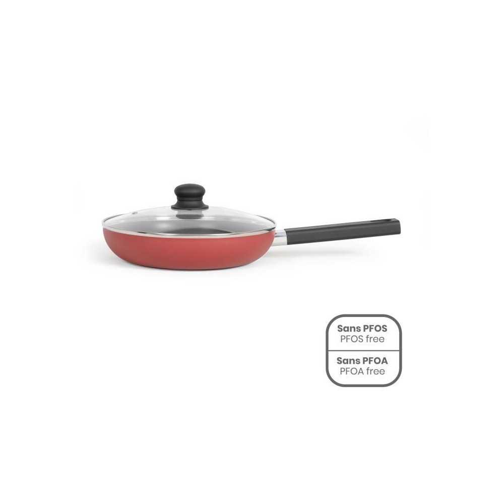 Sauteuse 26 cm - LIVOO - MEP153R - Antiadhésif sans PFOA ni PFOS - Ma