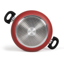 Faitout 24 cm - LIVOO - MEP150R - Antiadhésif sans PFOA ni PFOS - Poi