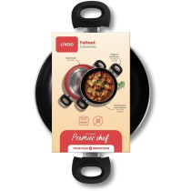 Faitout 24 cm - LIVOO - MEP150R - Antiadhésif sans PFOA ni PFOS - Poi
