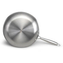 Brigade - Poele en acier inoxydable 28 cm - LIVOO - MEP159 - Acier ino
