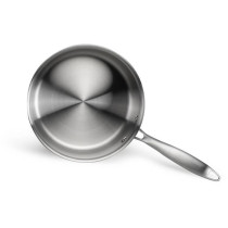 Brigade - Casserole en acier inoxydable 18 cm - LIVOO - MEP160 - Acier