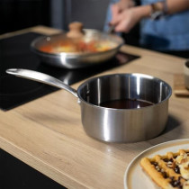 Brigade - Casserole en acier inoxydable 18 cm - LIVOO - MEP160 - Acier