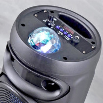 INOVALLEY KA02 BOWL- Enceinte lumineuse Bluetooth 400W - Fonction Kara