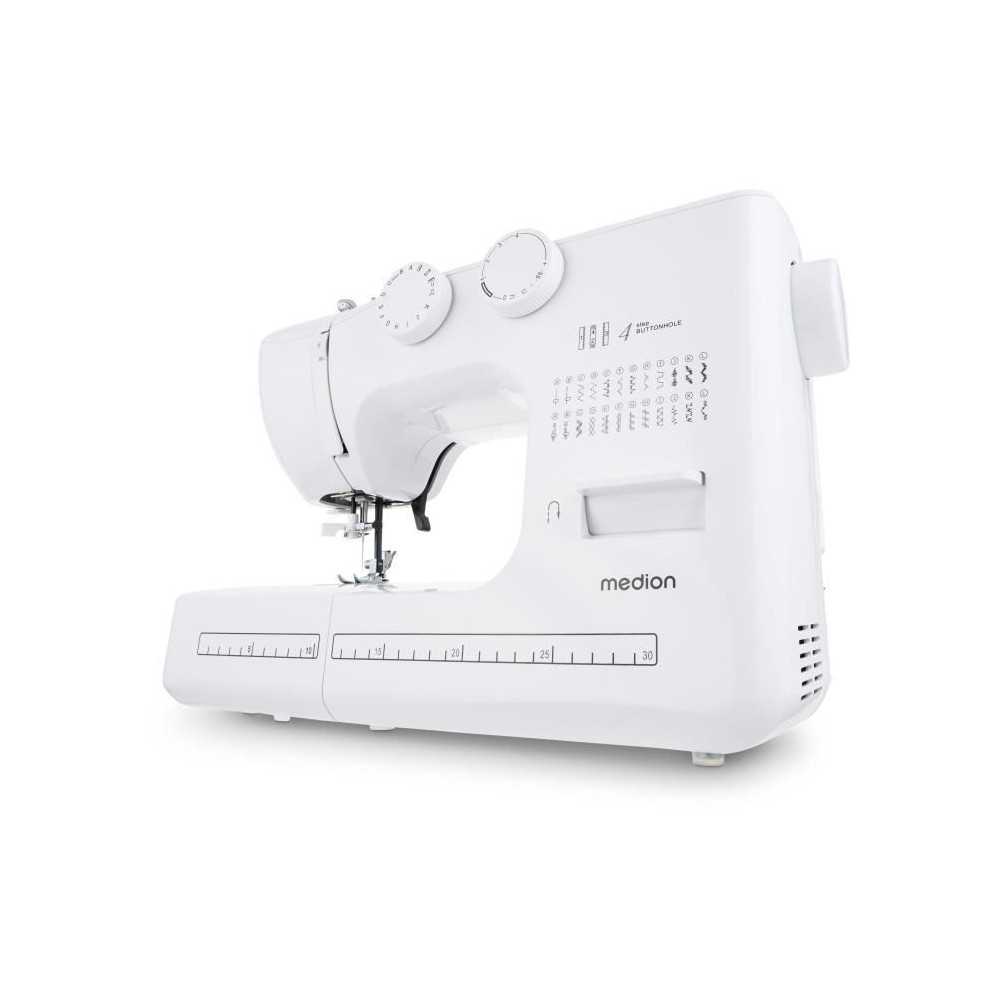 Machine a Coudre - MEDION - SM 60 - 62W - 24 Points + Points Doubles -