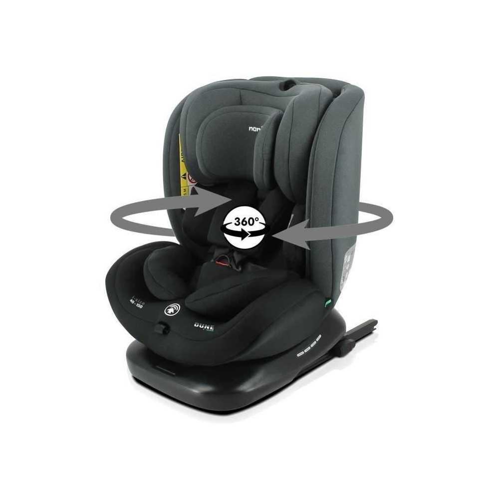 NANIA Siege auto isofix DUNE, Groupe 0/1/2/3, de 0 a 10 ans, 0-36 kg,