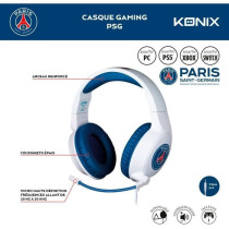 Casque gaming filaire - KONIX - PC, PS4, PS5, Switch, Xbox - Micro 45