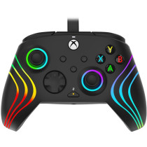 Manette de jeu - PDP - Afterglow Wave - Filaire - Noir - Éclairage LE