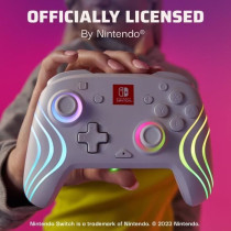 Manette de jeu - PDP - Afterglow Wave - Éclairage RVB - 2100 mAh - Ni