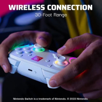 Manette de jeu - PDP - Afterglow Wave - Éclairage RVB - 2100 mAh - Ni