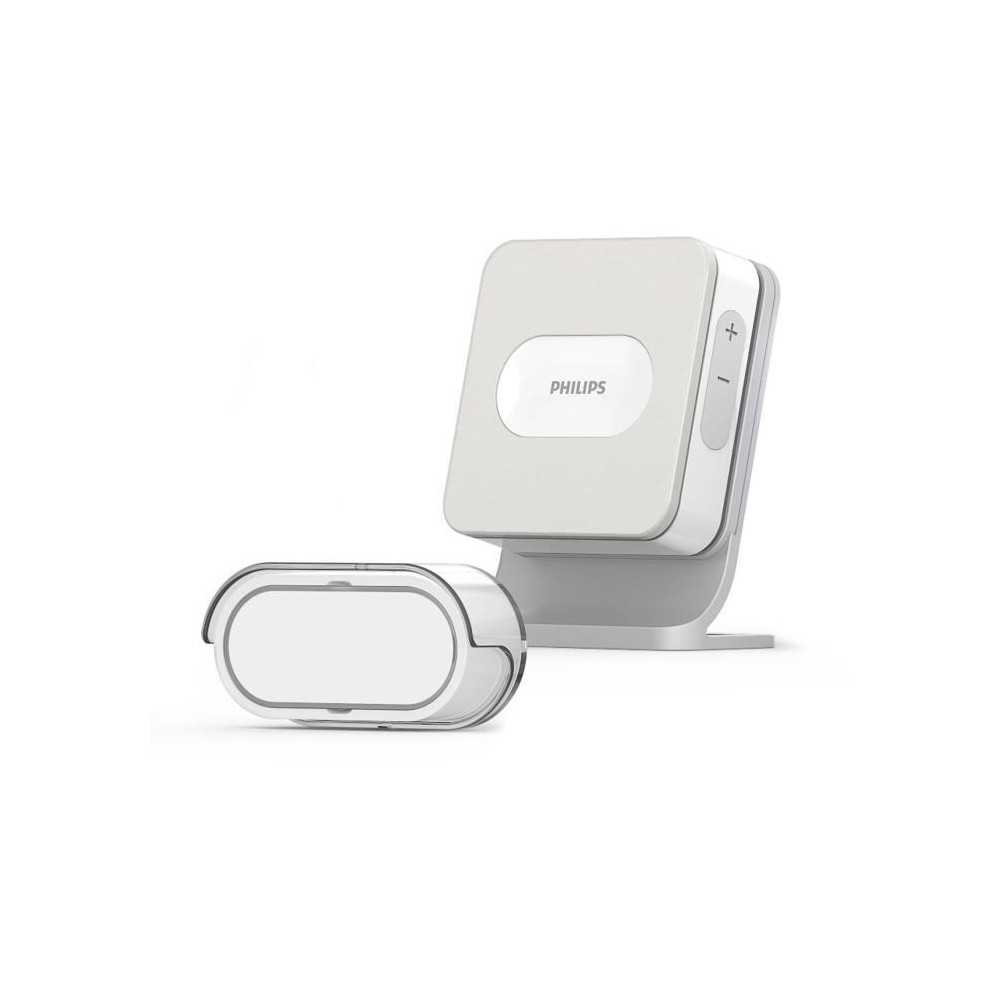 Sonnette sans fil Philips - Welcome Bell 300 Basic - Portée 300m - 4