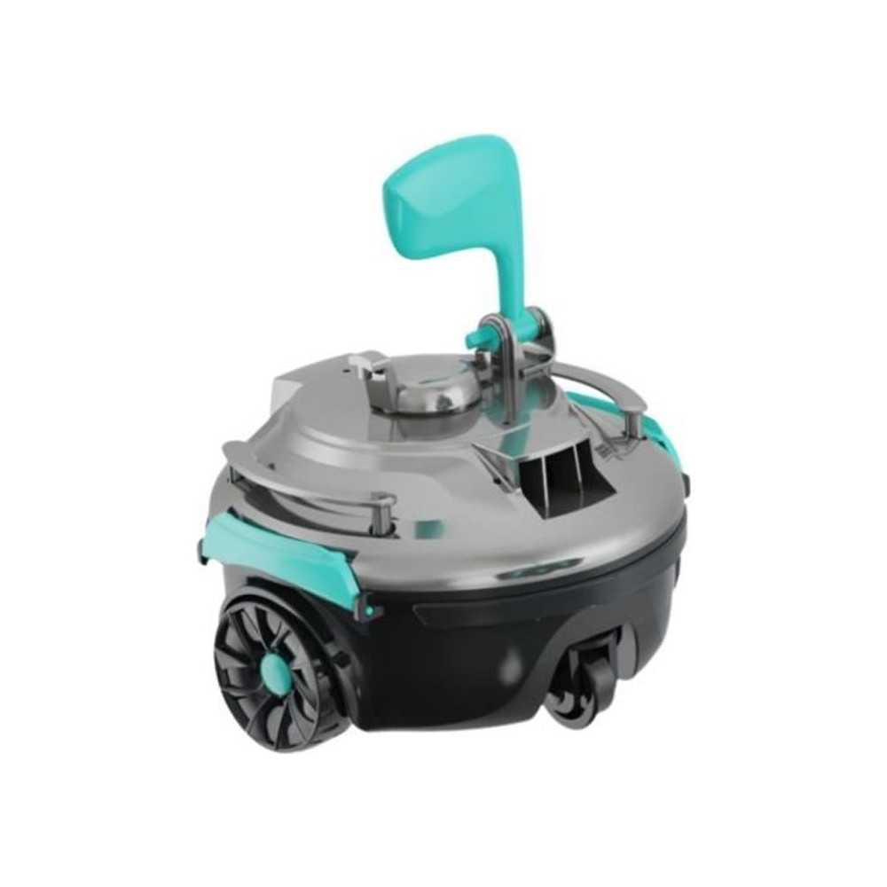 Robot piscine - BESTWAY - Guppy - Autonome - Gris - Nettoyage automati