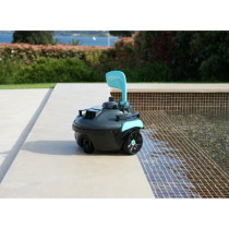 Robot piscine - BESTWAY - Guppy - Autonome - Gris - Nettoyage automati