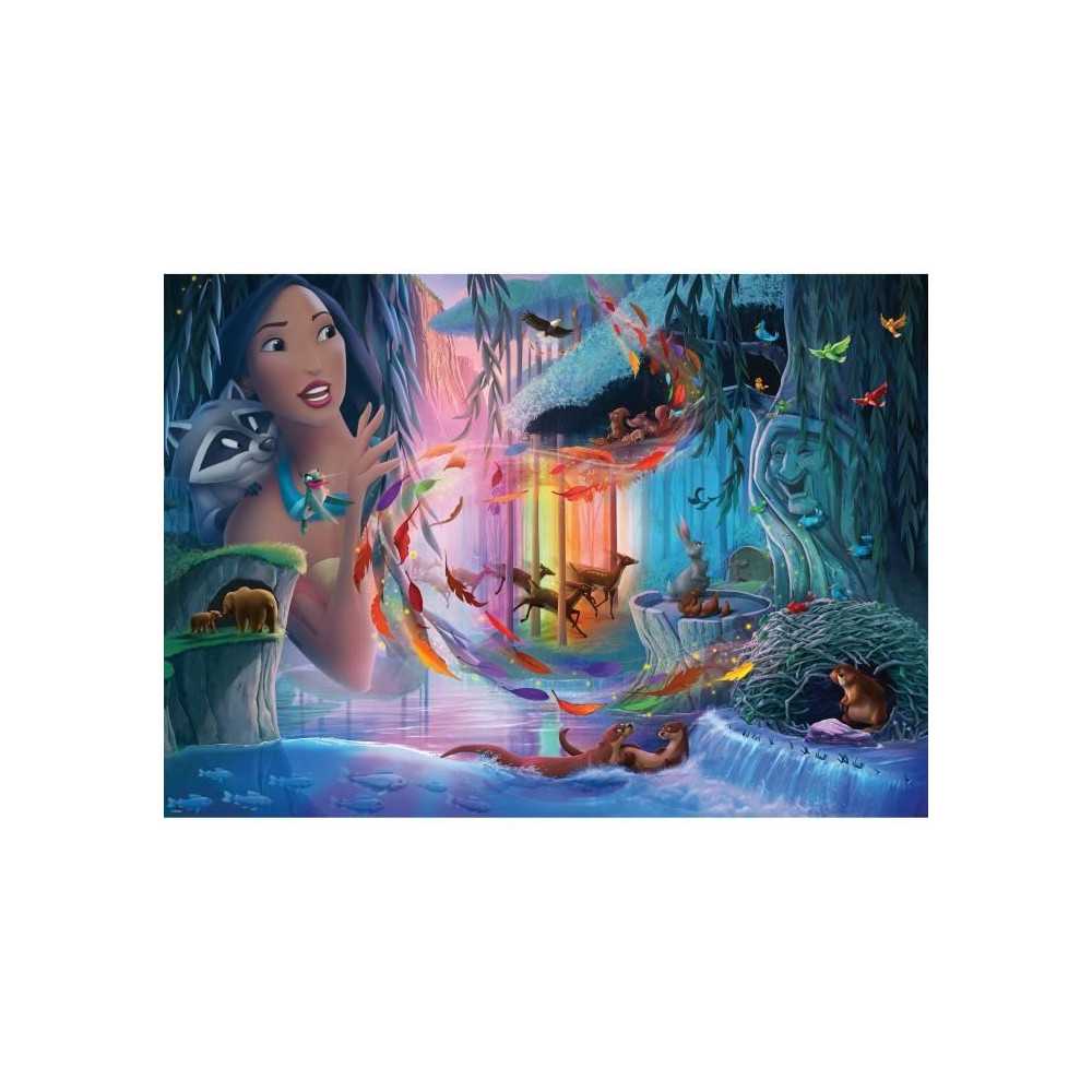 Puzzle 1000 pieces Pocahontas, Collection Disney Princesses, des 14 an
