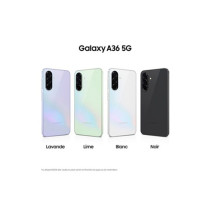 Smartphone Samsung Galaxy A36 6,7 5G Nano SIM 128 Go Noir