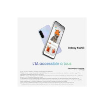 Smartphone Samsung Galaxy A36 6,7 5G Nano SIM 128 Go Noir