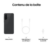 Smartphone Samsung Galaxy A36 6,7 5G Nano SIM 128 Go Noir